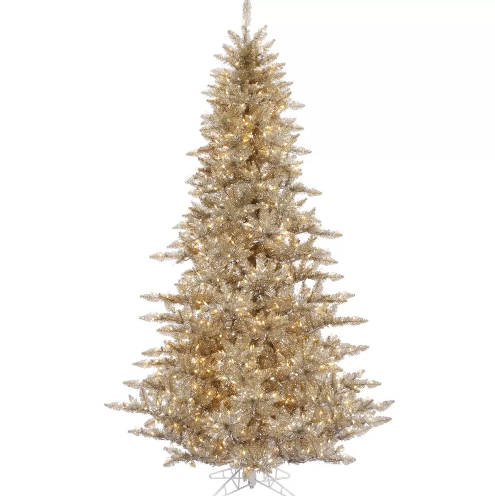 Discount The Holiday Aisle Champagne Fir Artificial Christmas Tree