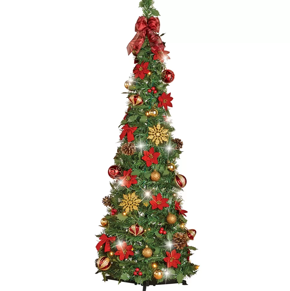 Clearance The Holiday Aisle Christmas Tree With Led Lights