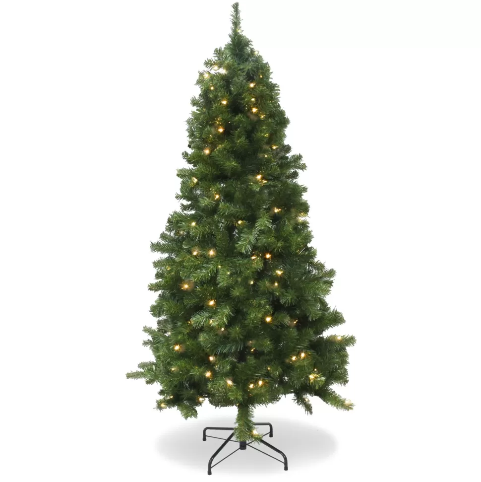Cheap The Holiday Aisle Douglas 6' Green Fir Artificial Christmas Tree With 150 Clear/White Lights