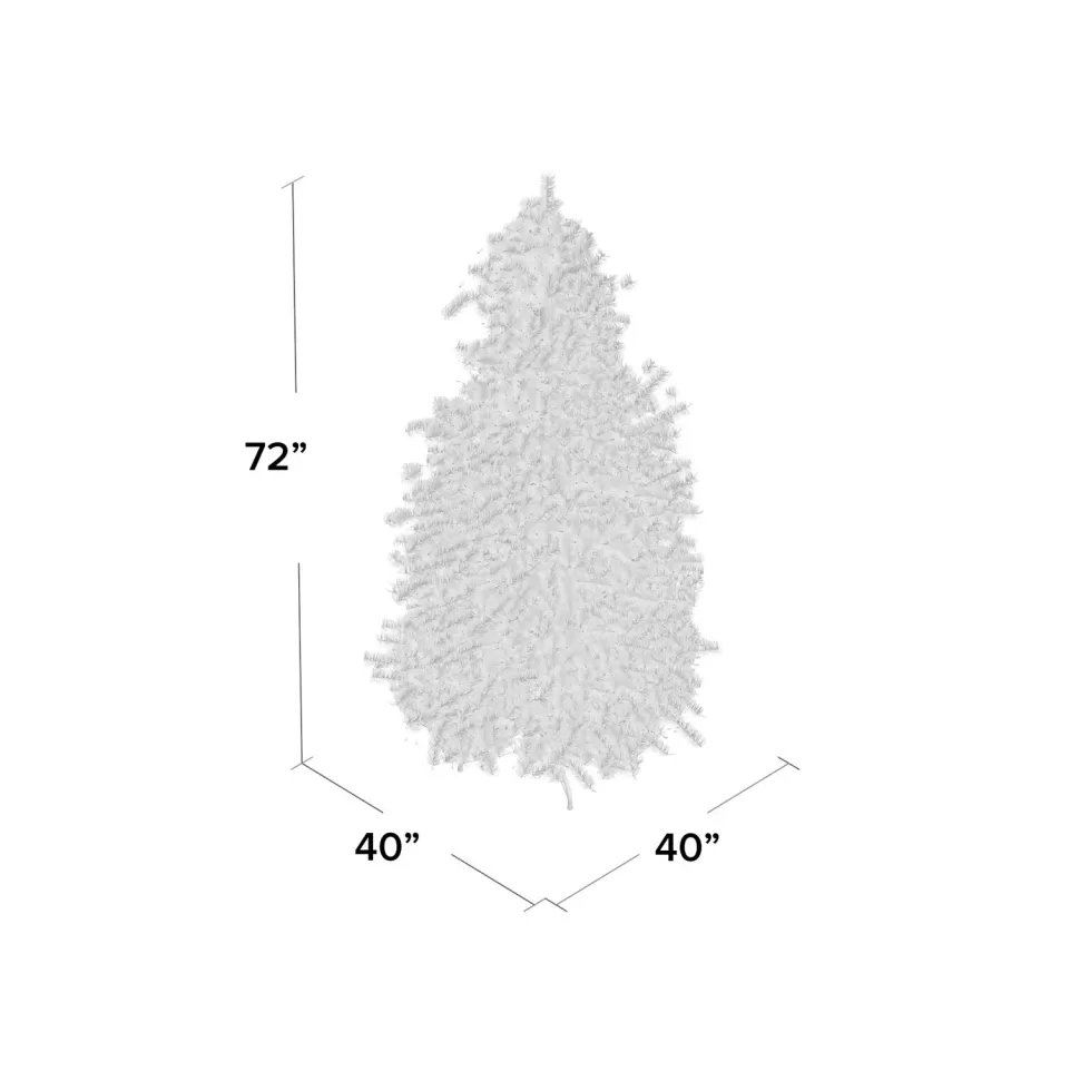 Cheap The Holiday Aisle Douglas 6' Green Fir Artificial Christmas Tree With 150 Clear/White Lights