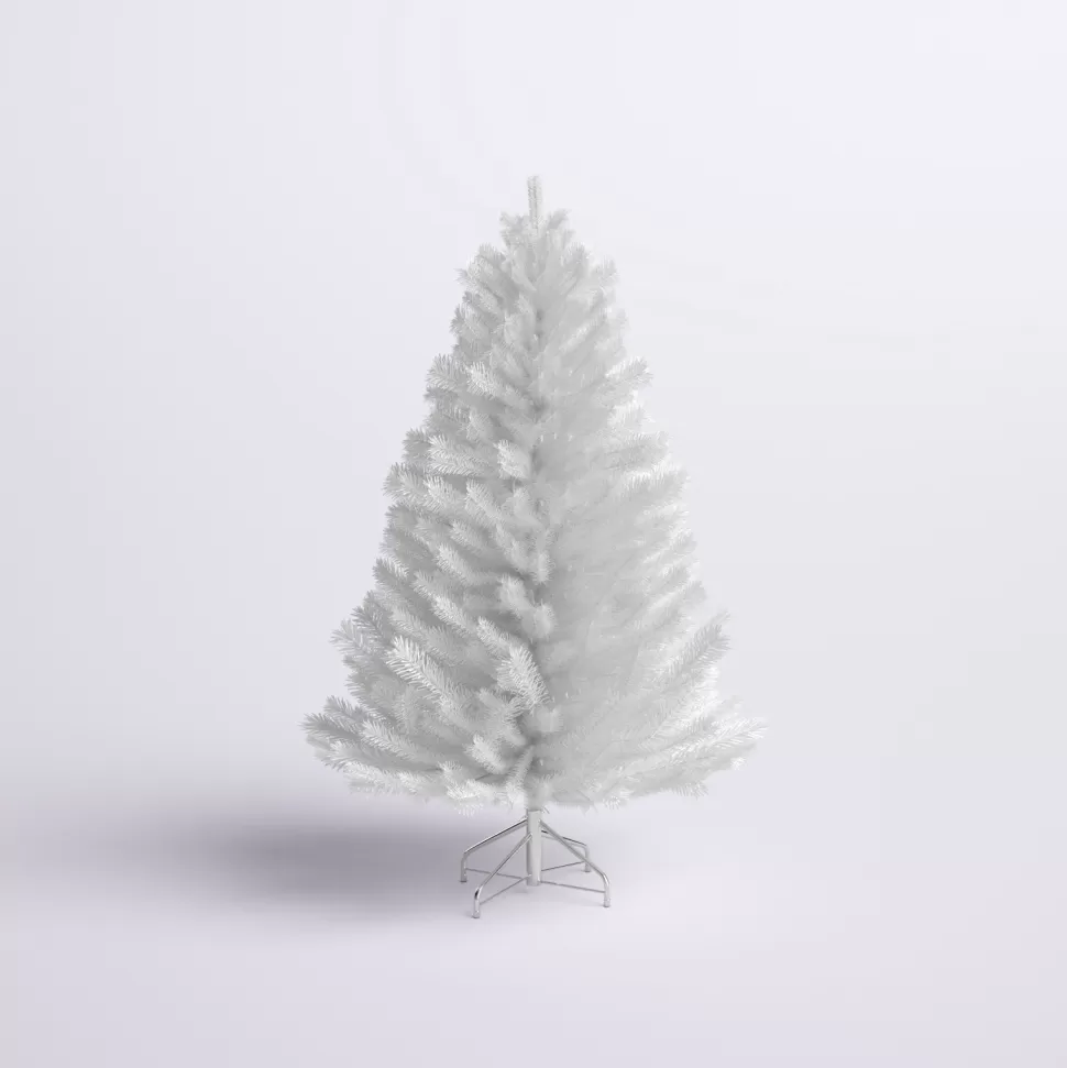 Store Hashtag Home Dunhill 4.4' White Fir Artificial Christmas Tree With 450 Lights