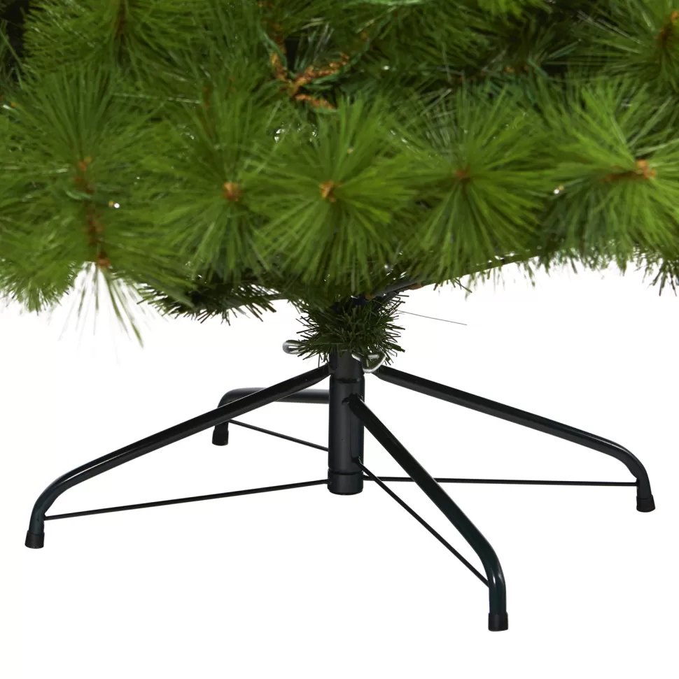 Discount The Holiday Aisle Easy Set-Up Lighted Artificial Scotch Pine Christmas Tree - Stand Included