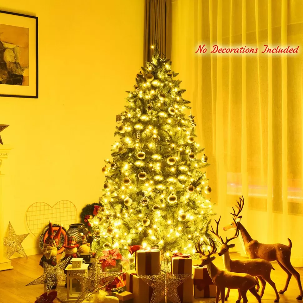 Cheap The Holiday Aisle Extra Full Green Realistic Artificial Fir Christmas Tree With 650 Led Lights