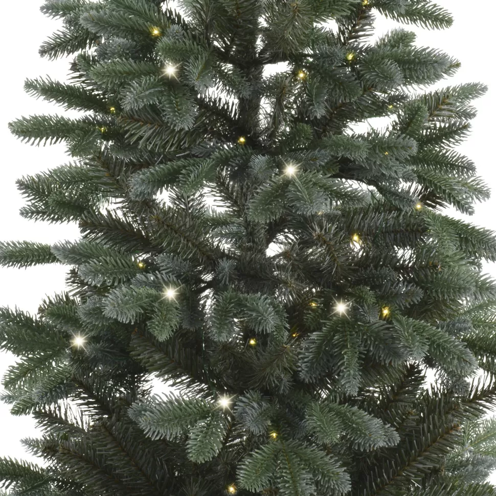 Shop Sand & Stable Frankie 35.4" Realistic Green Artificial Spruce Christmas Tree With 100 Lights