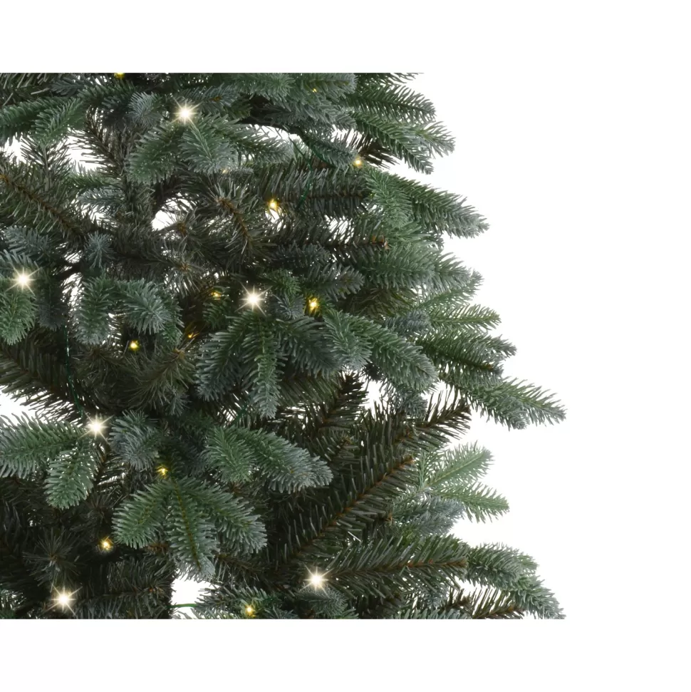 Shop Sand & Stable Frankie 35.4" Realistic Green Artificial Spruce Christmas Tree With 100 Lights