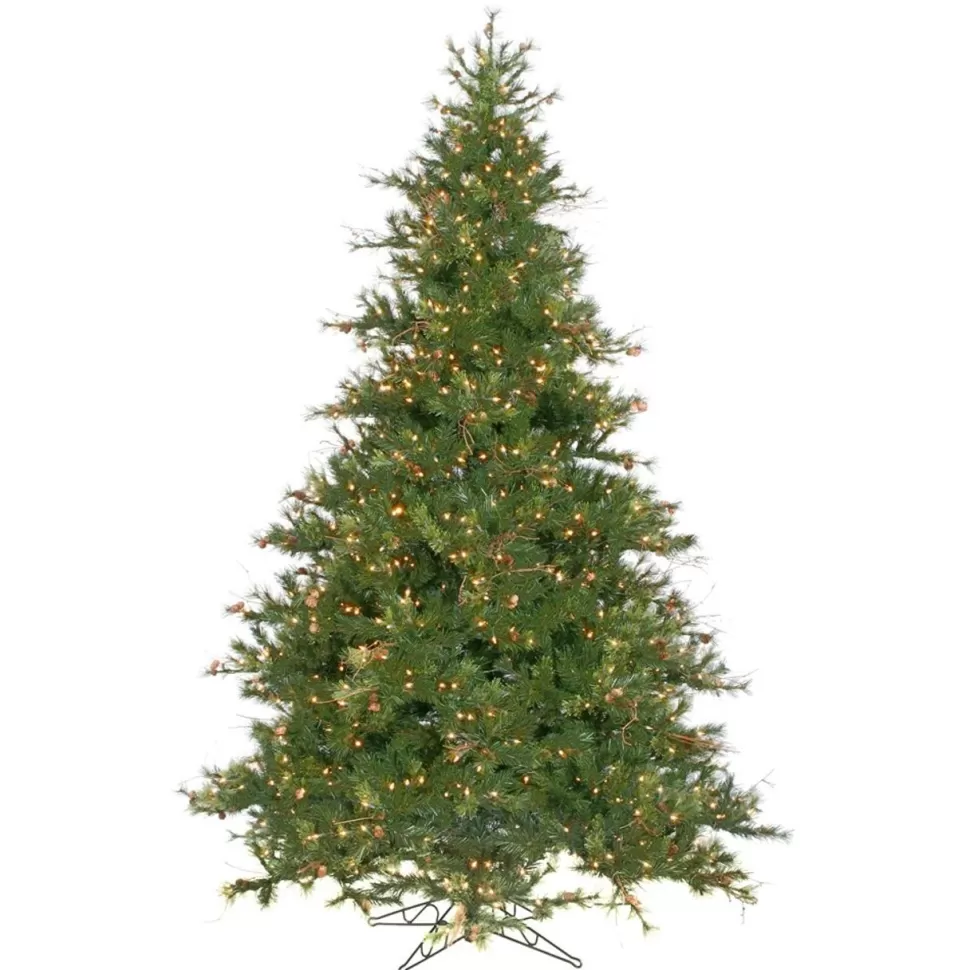 Cheap Andover Mills Galarza 9' Green Pine Artificial Christmas Tree With 1100 Warm Clear/White Lights