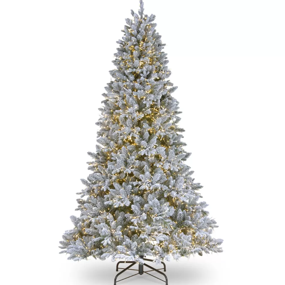 Best Sale Greyleigh Green Artificial Fir Christmas Tree With 750 Clear/White Lights With Stand