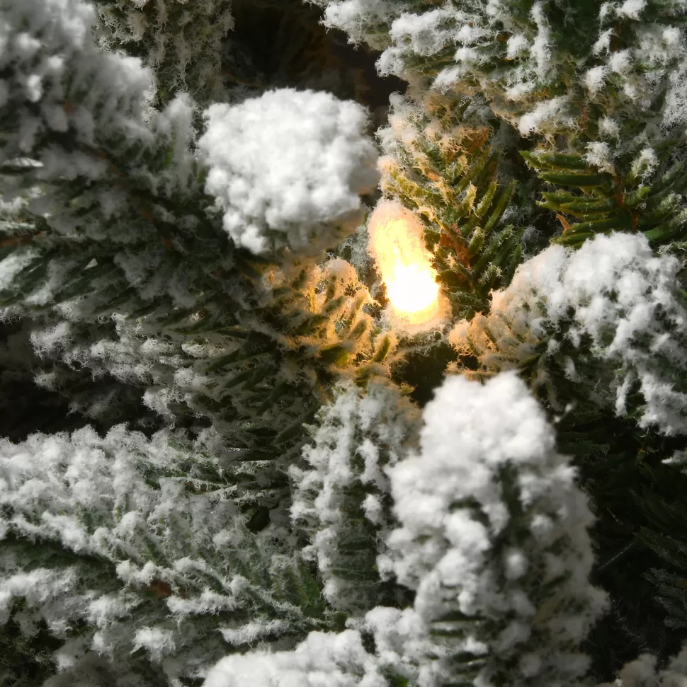 Best Sale Greyleigh Green Artificial Fir Christmas Tree With 750 Clear/White Lights With Stand