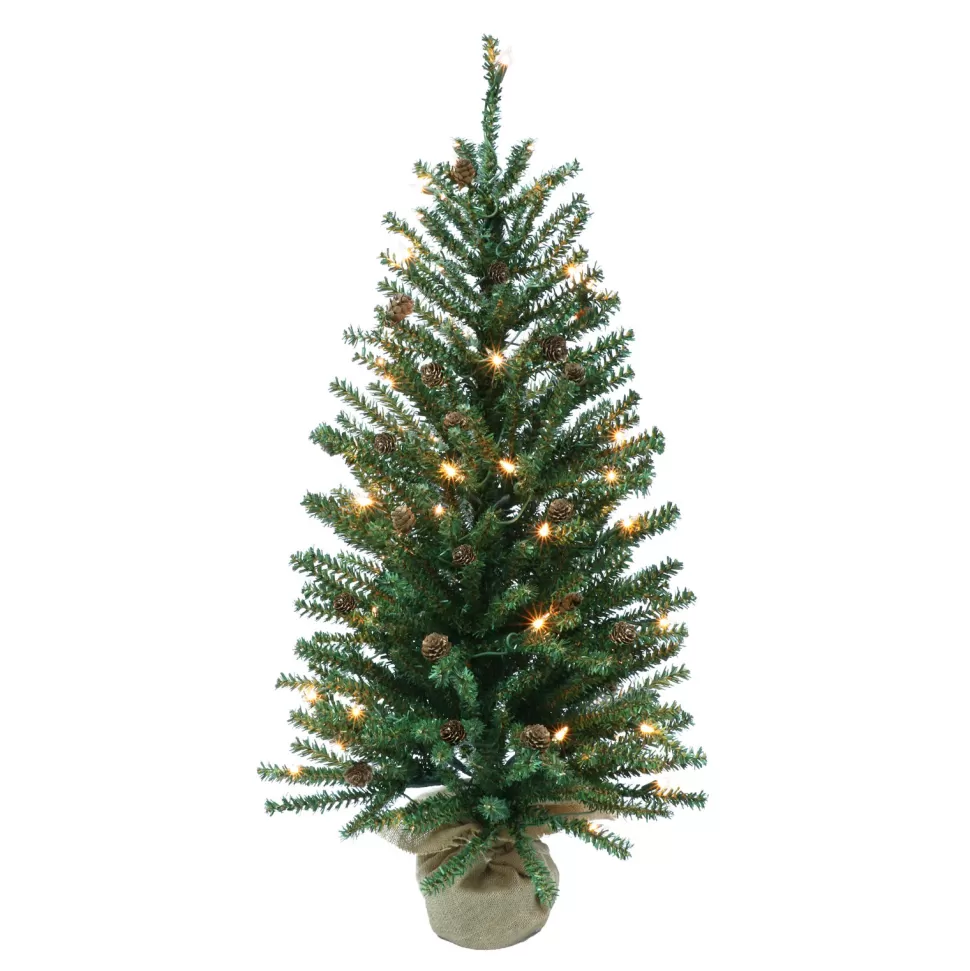 New The Holiday Aisle Green Fir Christmas Tree With Lights