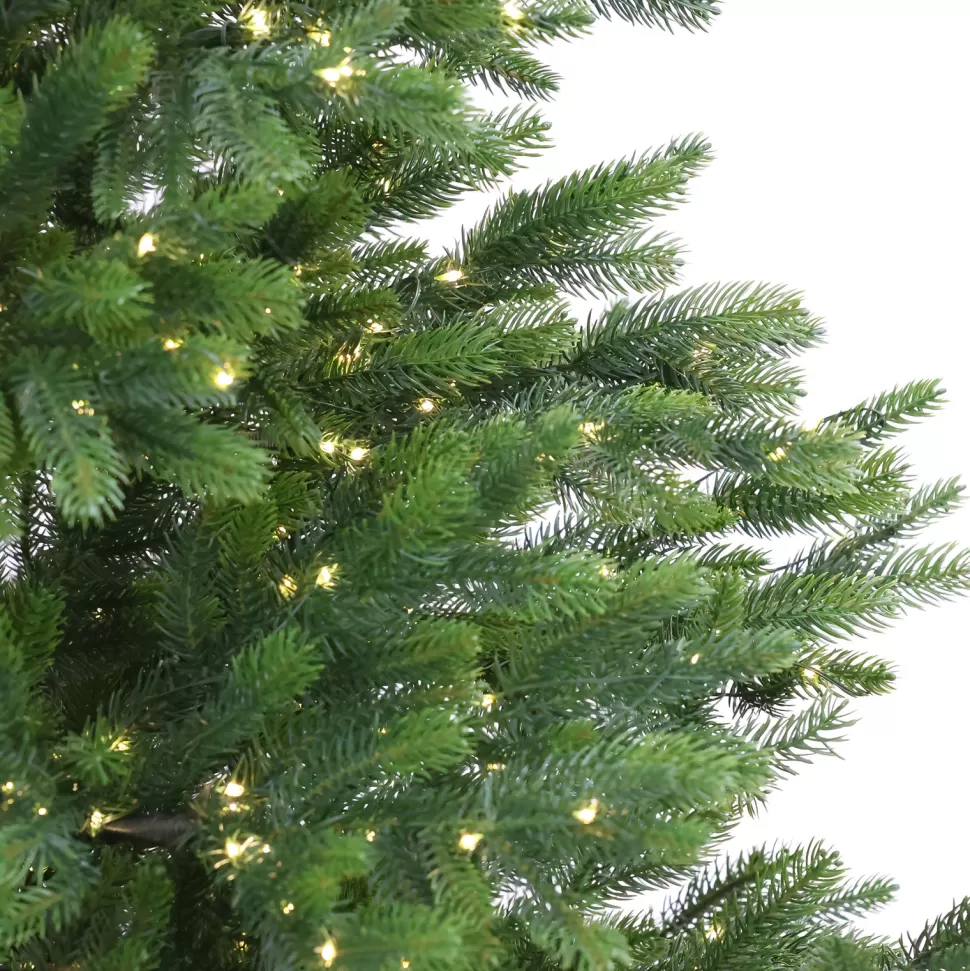 Discount National Tree Company Green Most Realistic Artificial Fir Christmas Tree With Led Color Changing Lights