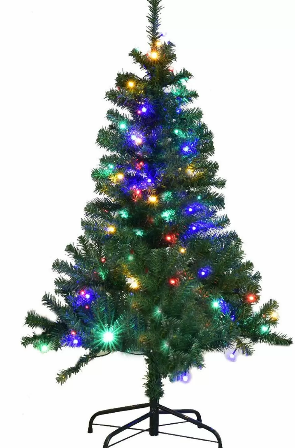 Flash Sale The Holiday Aisle Green Pine Artificial Christmas Tree With 150 Clear Lights