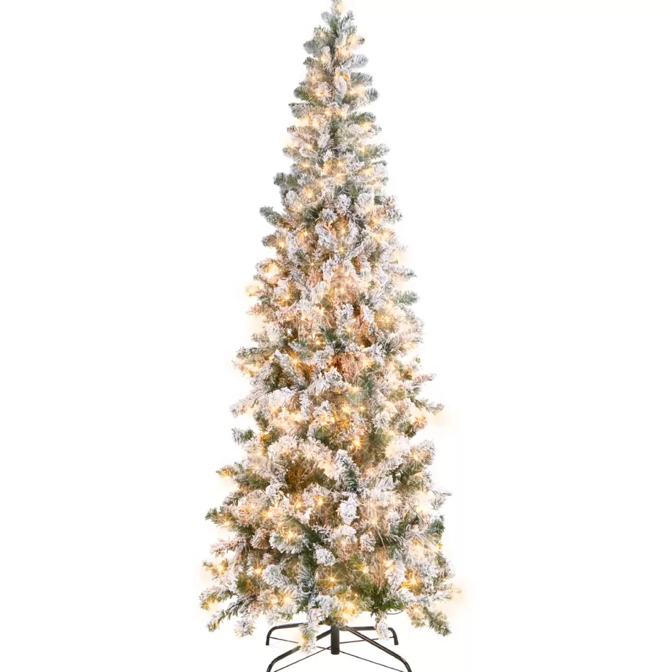 Sale The Holiday Aisle Green Pine Artificial Christmas Tree With 150 Clear/White Lights