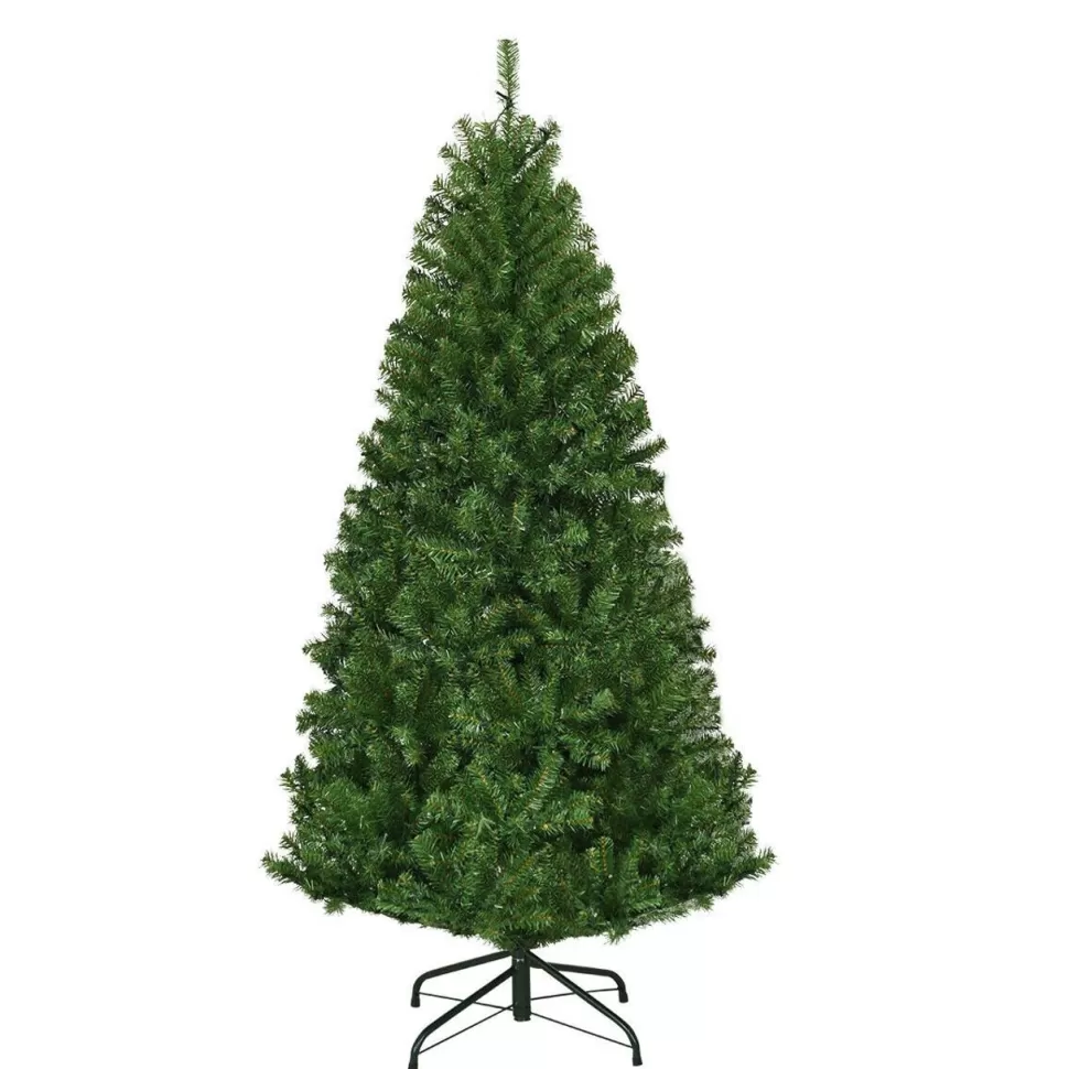 Outlet The Holiday Aisle Green Pine Christmas Tree With Led Twinkling Lights