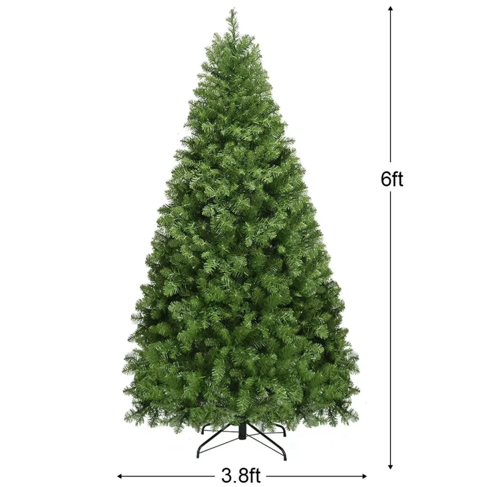 Best The Holiday Aisle Green Pine Christmas Tree With Lights