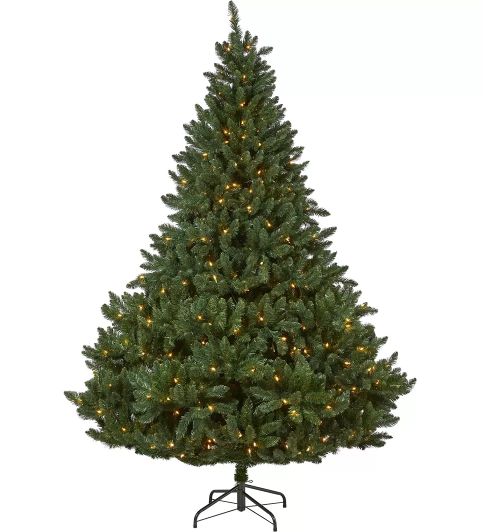 Fashion The Holiday Aisle Green Realistic Artificial Spruce Cashmere Christmas Tree With 750 Led Lights