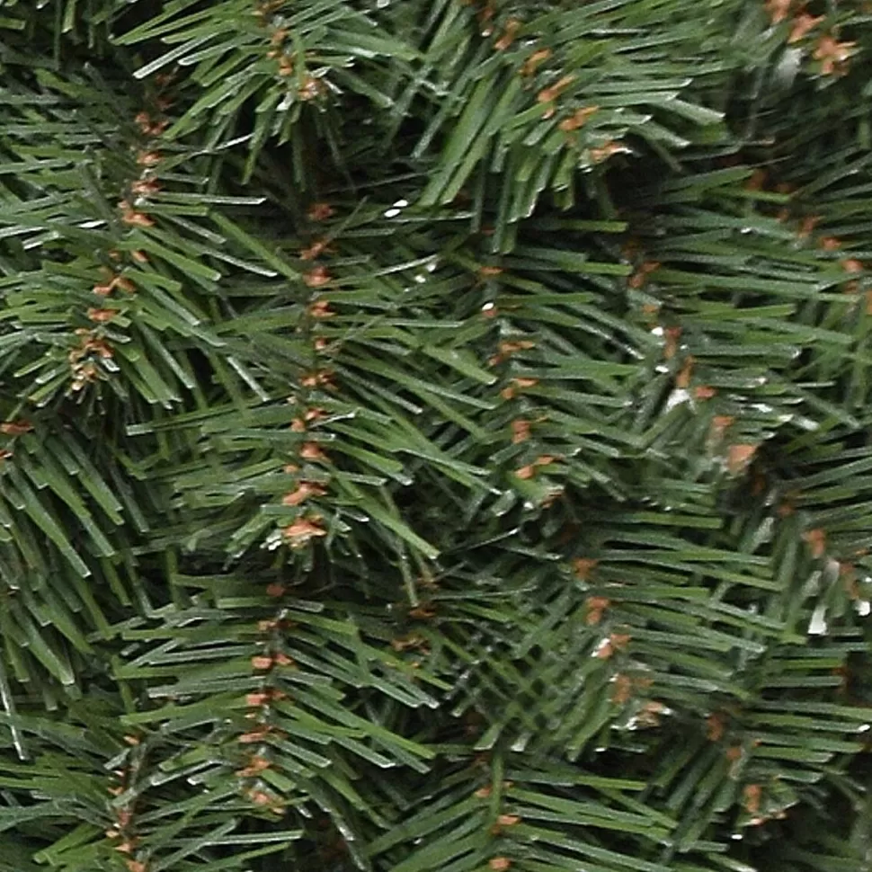 Store The Holiday Aisle Greenery Assortment Combination- 2 Entrance Trees, 1 Garland, 1 Wreath With Led Lights