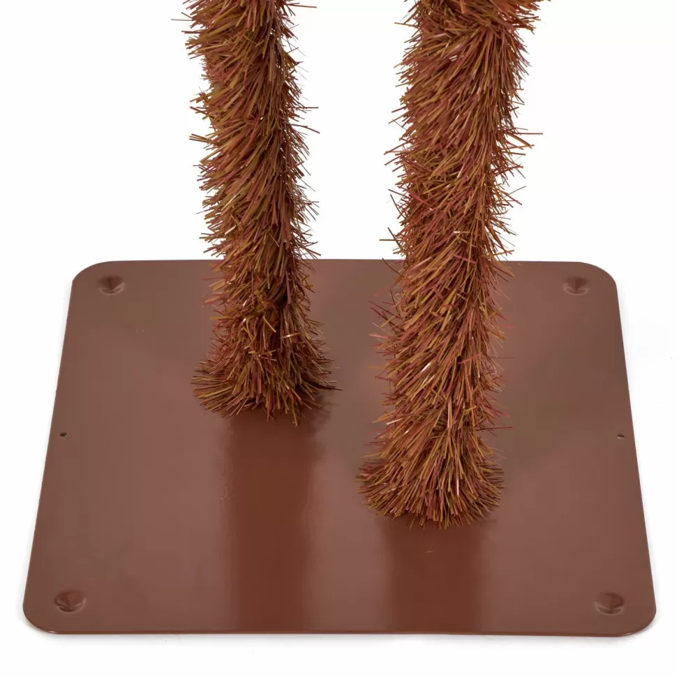 Hot The Holiday Aisle Home Heritage 5' And 3' Prelit Artificial Double Christmas Palm Trees 150 Lights