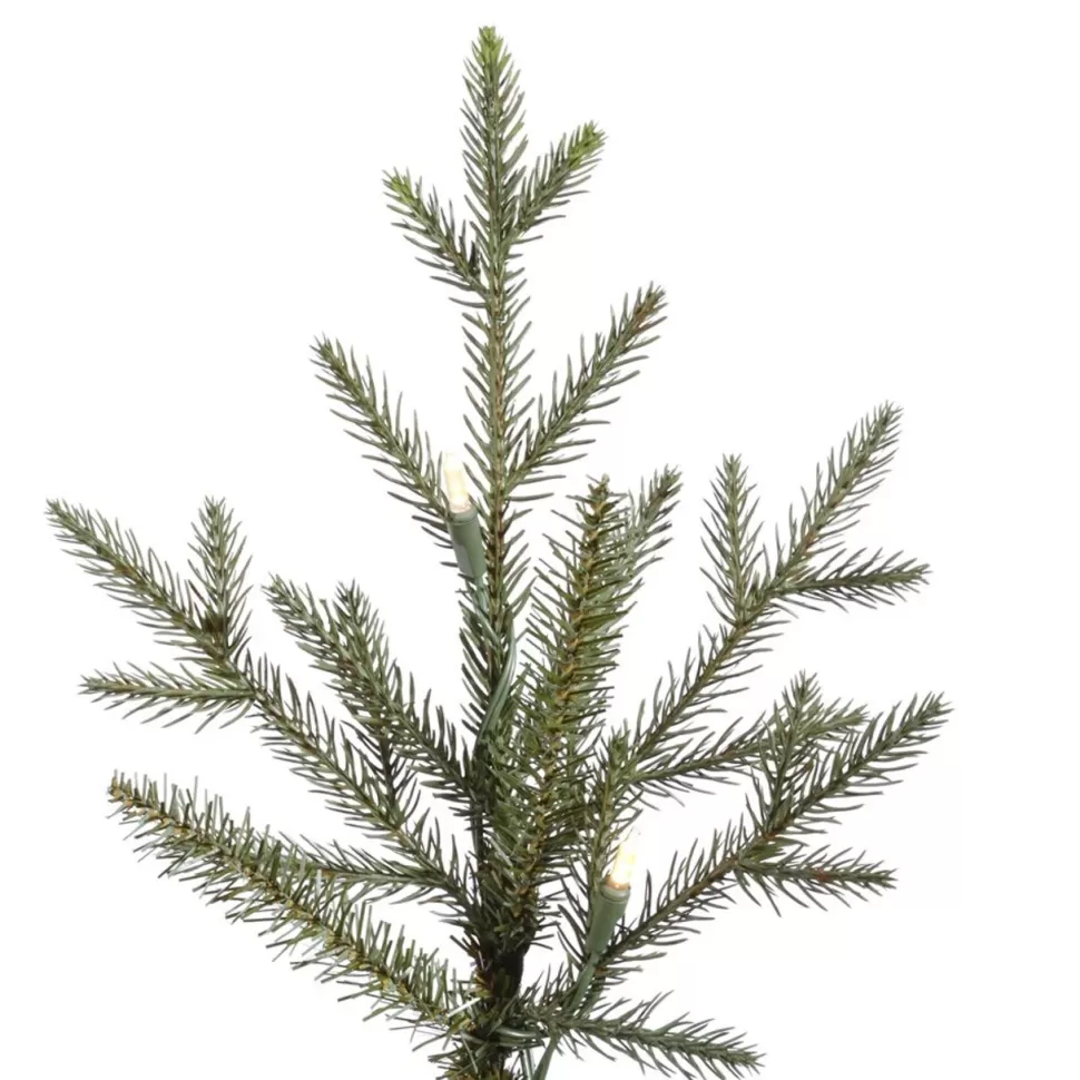 Fashion The Holiday Aisle Itasca Frasier 7.5' Green Fir Trees Artificial Christmas Tree With 750 Led Clear/White Lights With Stand