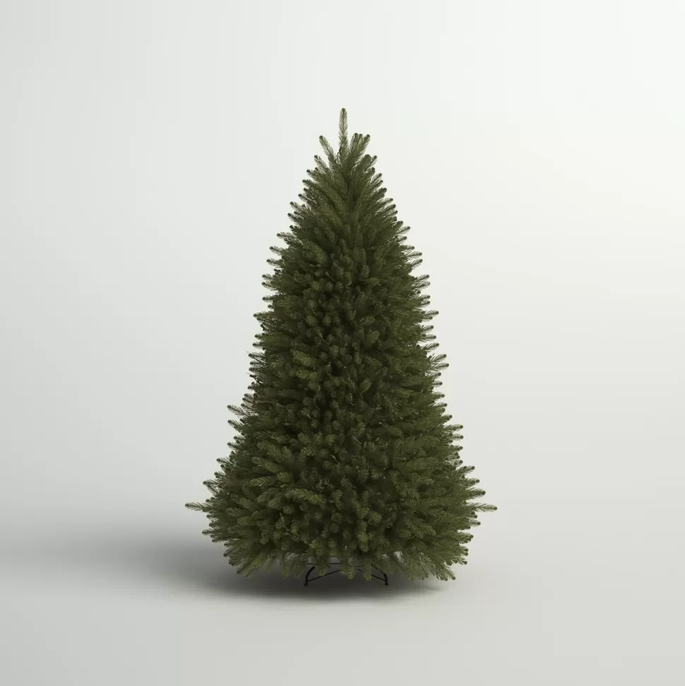 Discount Rebrilliant Lavae Lighted Artificial Fir Dunhill Fir Christmas Tree - Stand Included