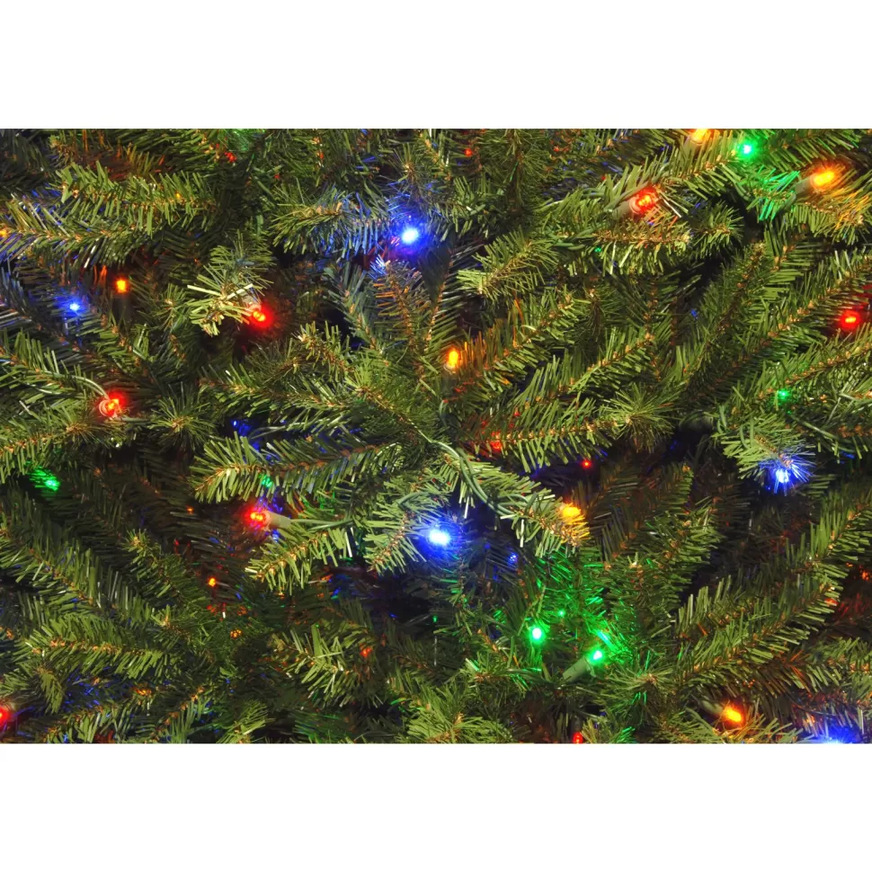 Discount Rebrilliant Lavae Lighted Artificial Fir Dunhill Fir Christmas Tree - Stand Included