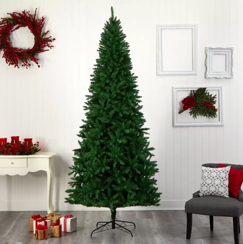 Shop The Holiday Aisle Lighted Artificial Fir Christmas Tree