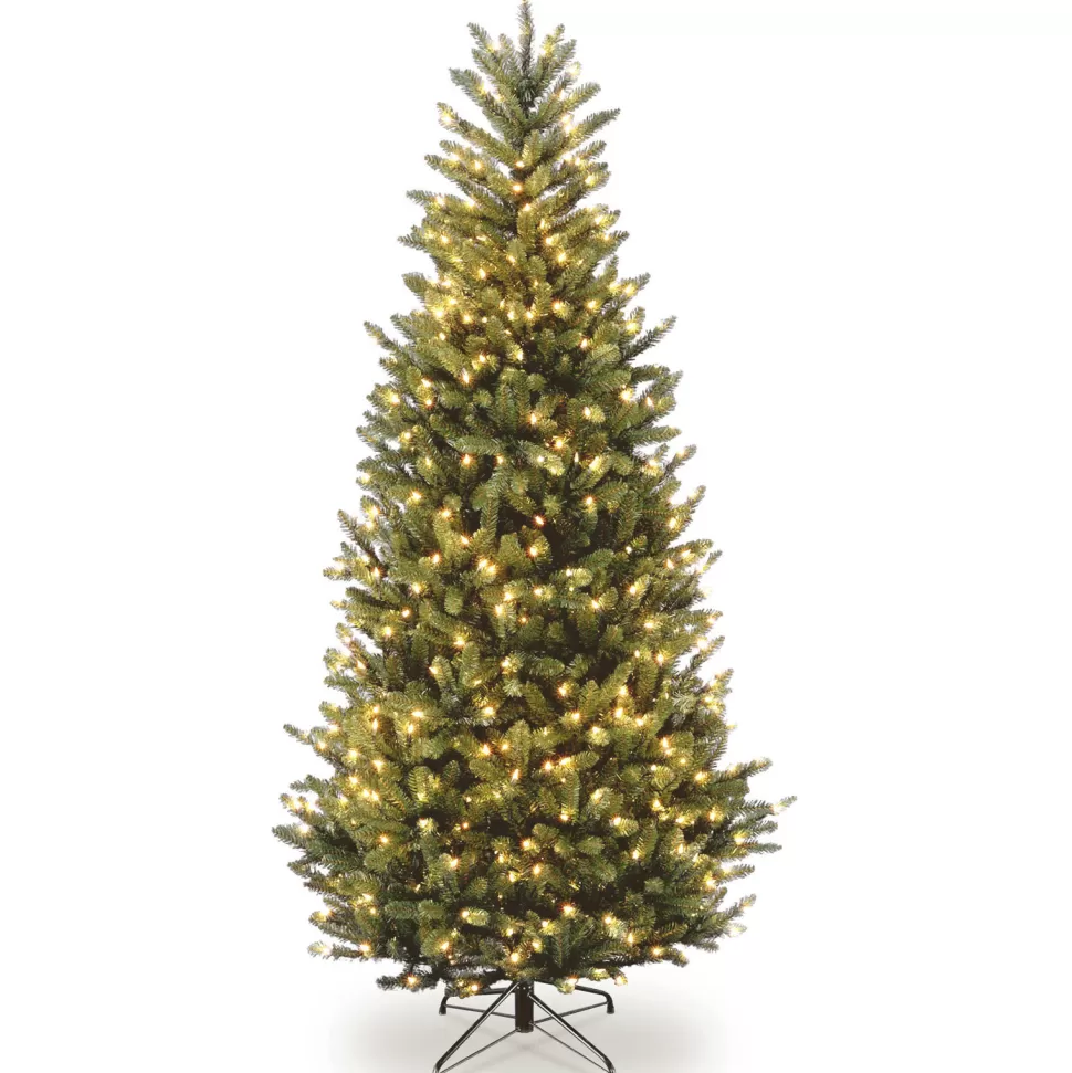 Shop Red Barrel Studio Natural Fraser Fir Lighted Artificial Fraser Fir Christmas Tree - Stand Included