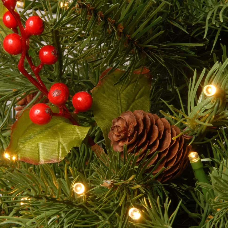 Best Sale Three Posts Nordic Spruce 2' Green Artificial Christmas Tree With 50 Lights