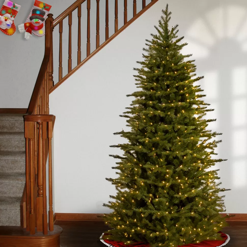 Online The Holiday Aisle Nordic Spruce 7.5' Green Artificial Spruce Christmas Tree With 1000 Lights
