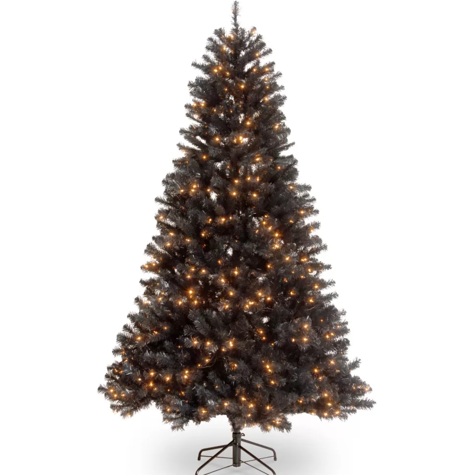 Shop The Twillery Co. Offutt 7' Black Spruce Artificial Halloween Tree With 500 Lights