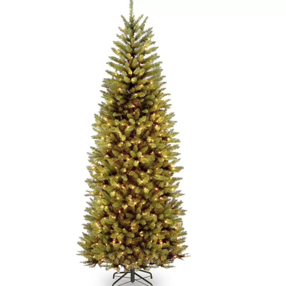 Cheap The Holiday Aisle Ogburn 90" H Green Fir Christmas Tree 450 Lights Led Lights