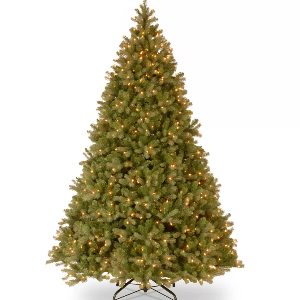 Cheap Mercury Row Omusa Lighted Artificial Fir Christmas Tree - Stand Included