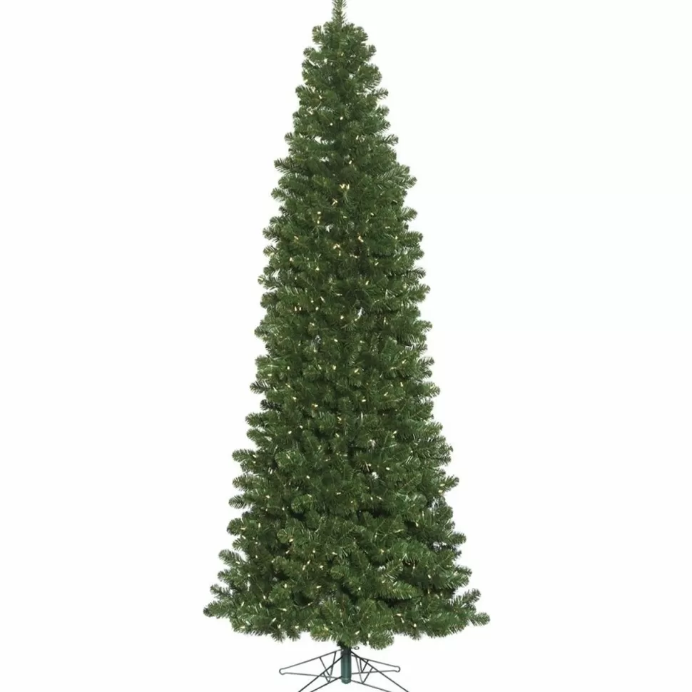 Outlet The Holiday Aisle Oregon Fir Slim Artificial Christmas Tree