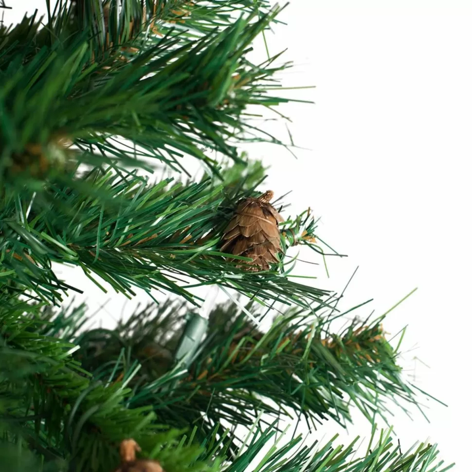 Outlet The Twillery Co. Parkhur 2' Green Pine Artificial Christmas Tree With 50 Clear/White Lights