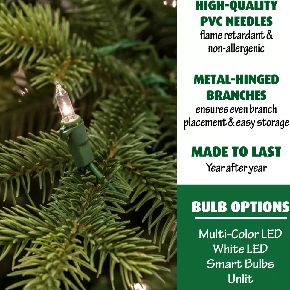 Clearance The Holiday Aisle Prelit Potted 4' Green Pine Artificial Christmas Tree With 200 Clear And White Lights