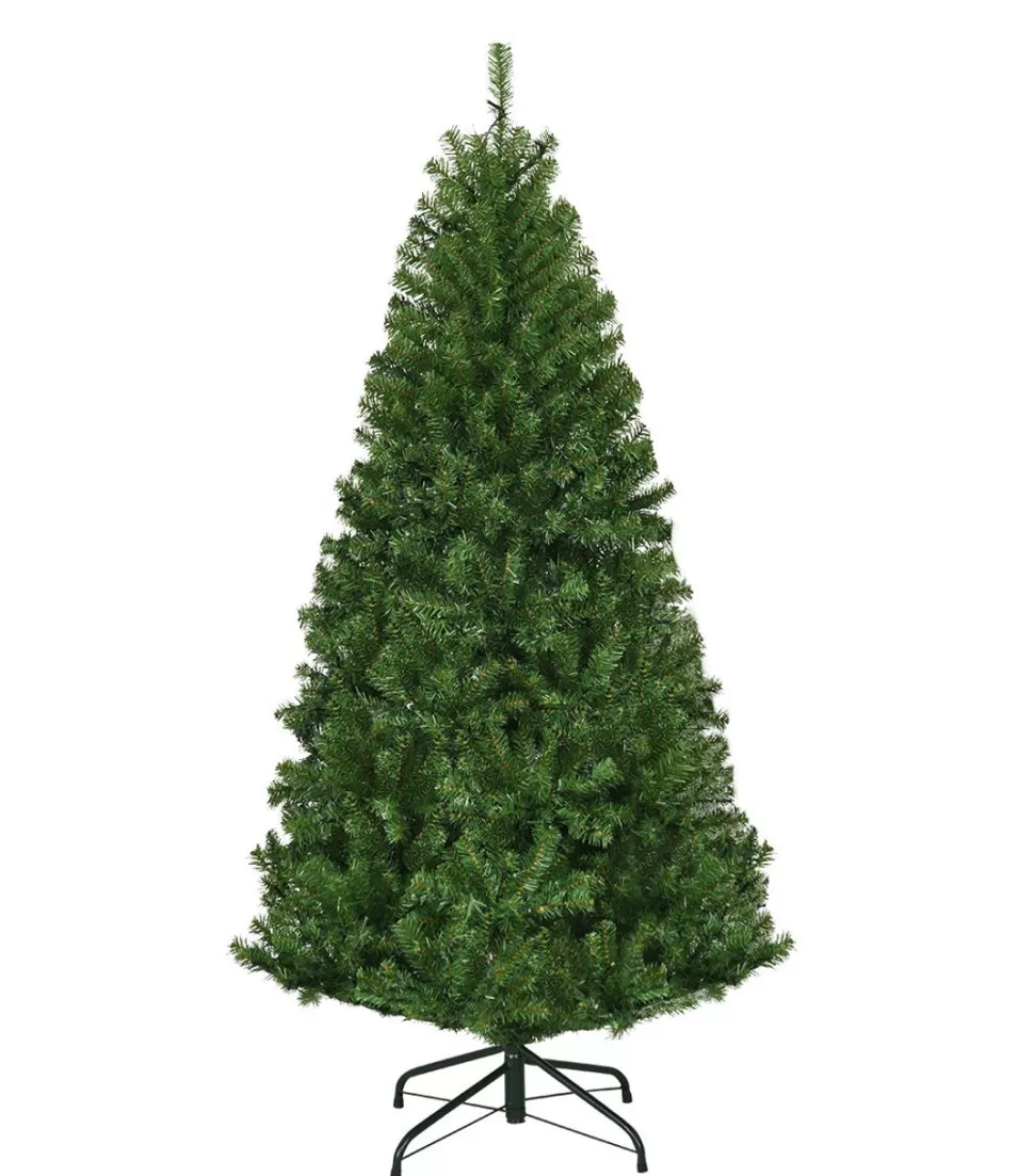 Store The Holiday Aisle Premium 4' Green Pine Christmas Tree With 11 Multi-Color Lights