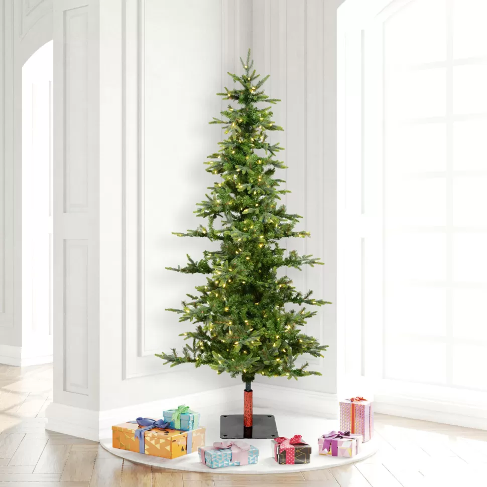 Cheap The Holiday Aisle Shawnee ® 72' Green Fir Trees Artificial Christmas Tree 250 Clear/White Lights