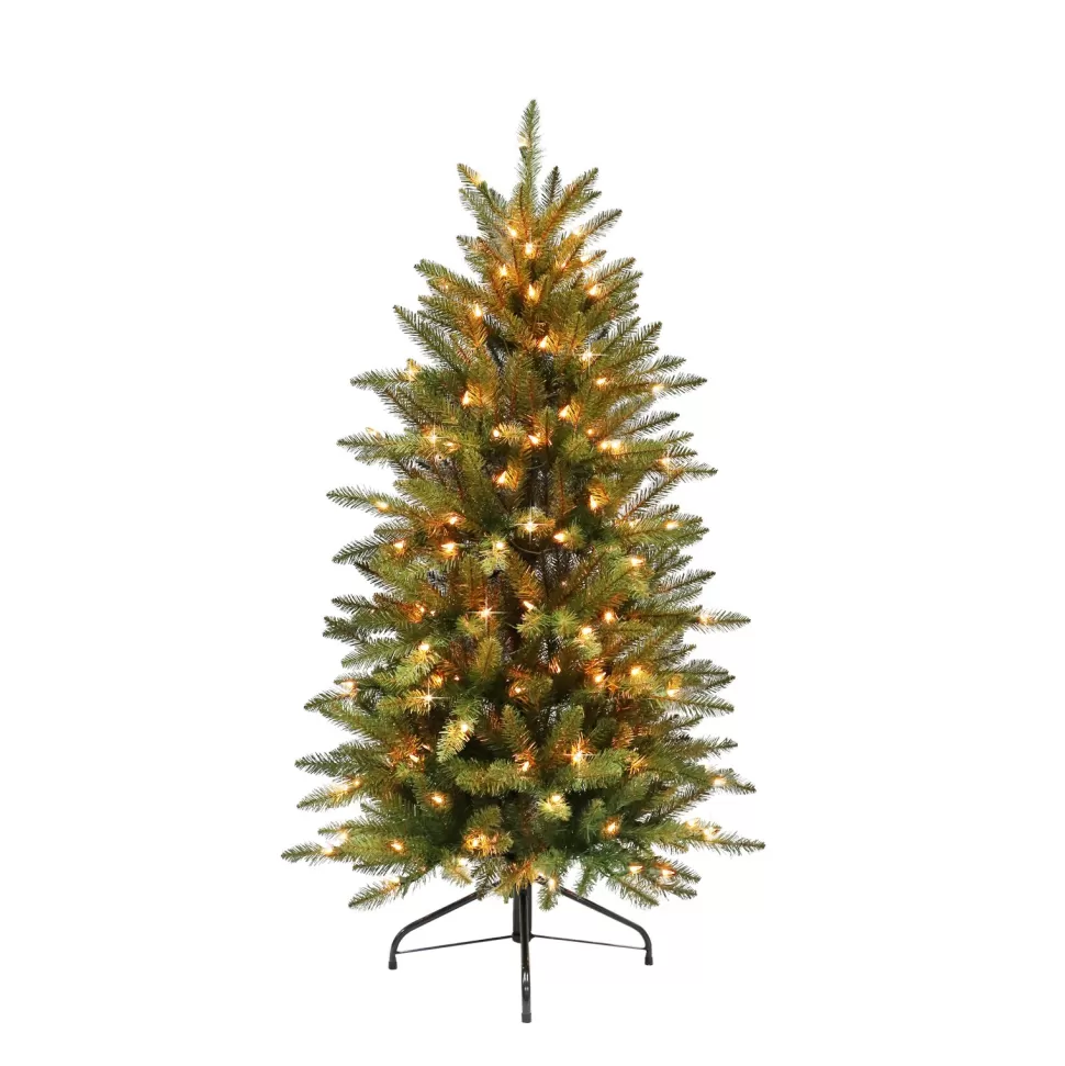 Online Andover Mills Slender Green Realistic Artificial Fir Christmas Tree