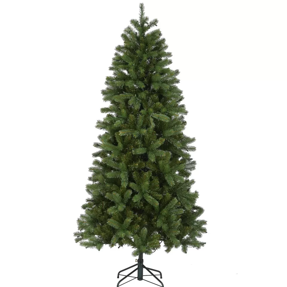 Shop Mercury Row Slender Green Realistic Artificial Fir Christmas Tree