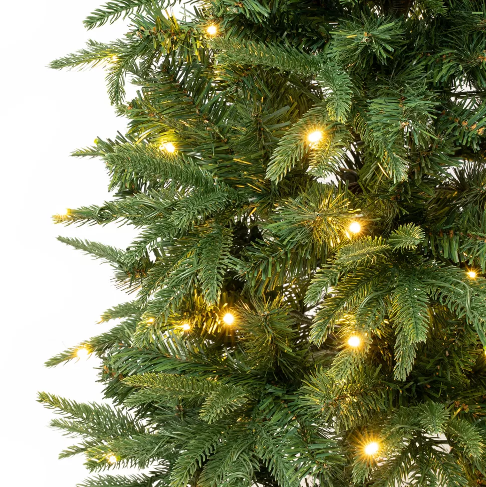 Online The Holiday Aisle Slender Realistic Artificial Pvc And Pe Blend Fir Christmas Tree