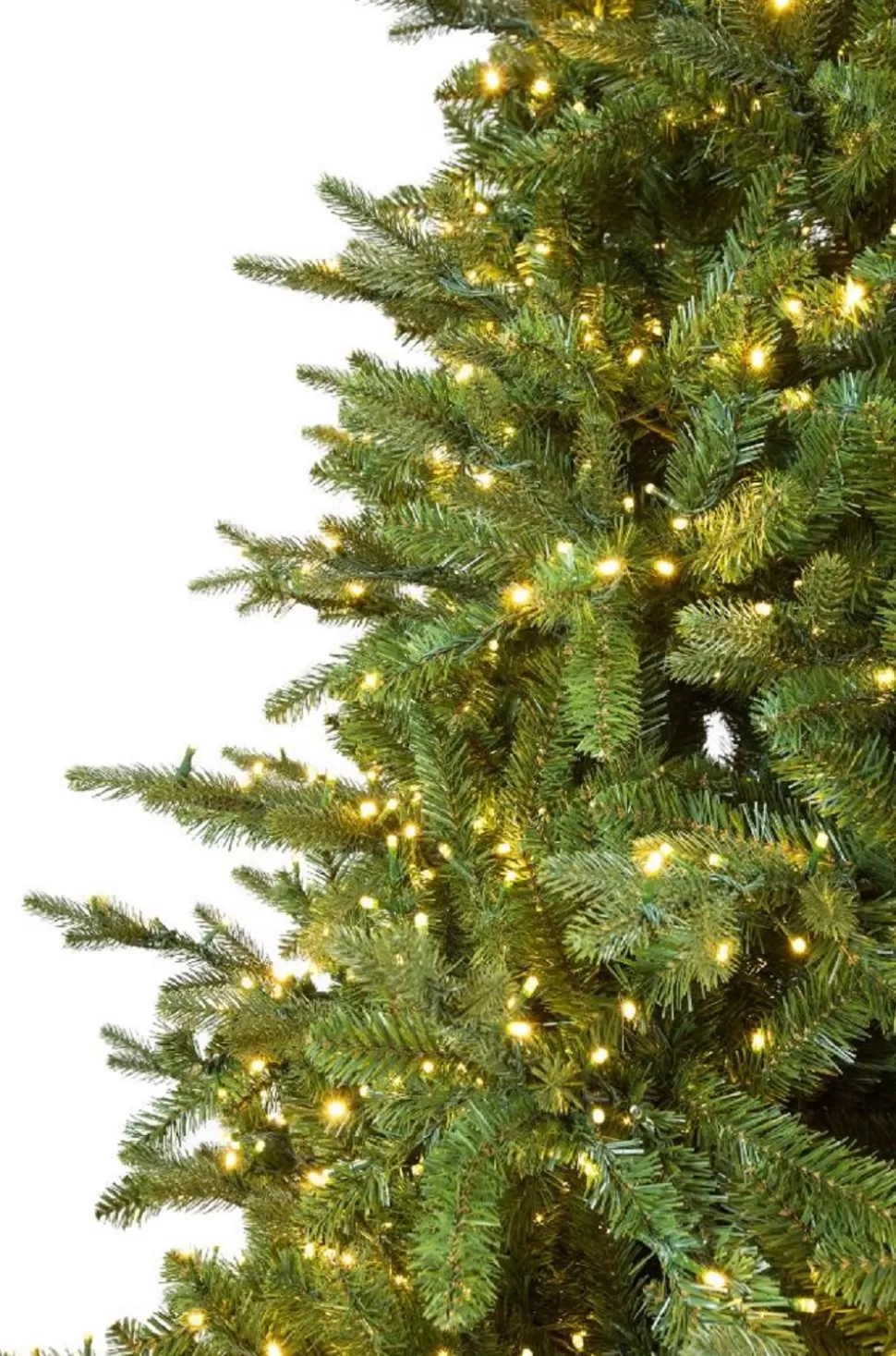 Flash Sale The Holiday Aisle Slim Canadian Balsam Green Artificial Christmas Tree With Clear/White Lights