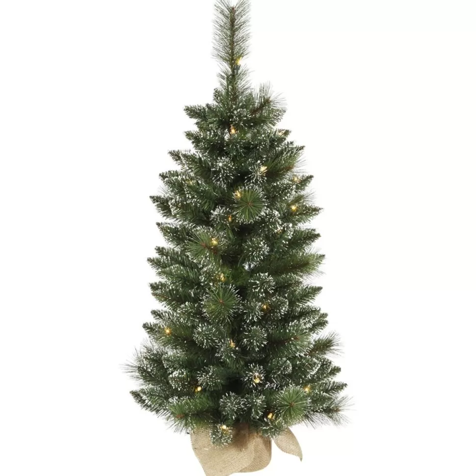 Discount Andover Mills Snow Tipped Pine 3' Artificial Christmas Tree