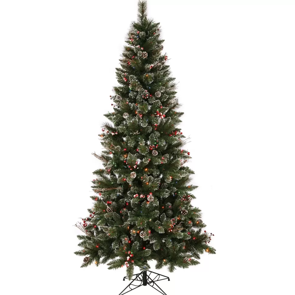 Sale Andover Mills Snow Tipped Pine Artificial Christmas Tree