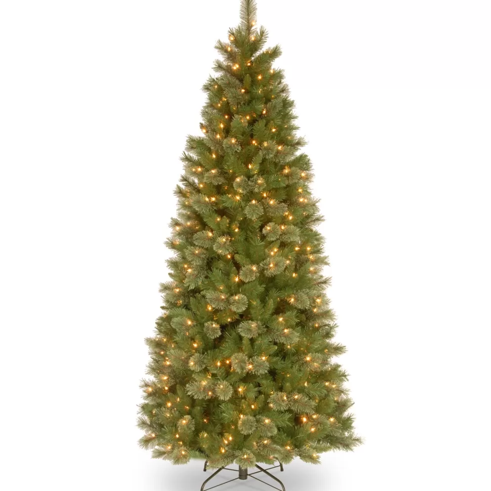 Cheap The Holiday Aisle Tacoma 7' H Green Pine Christmas Tree With 350 Lights