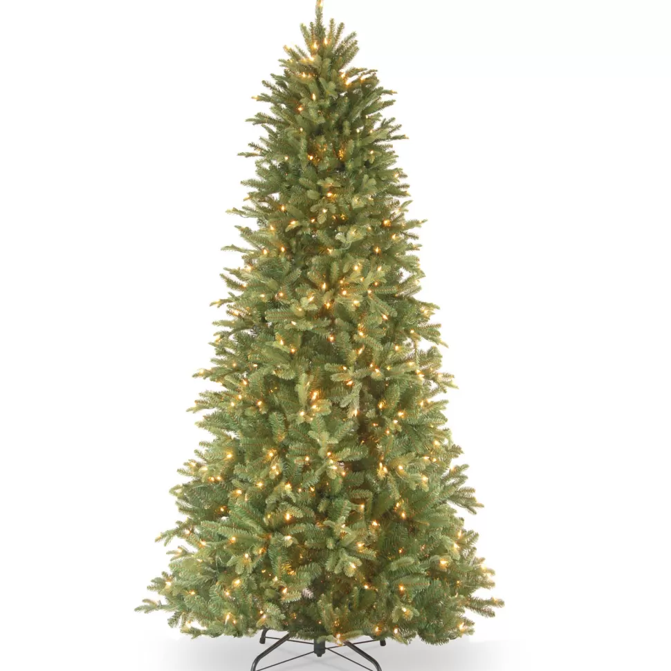 Hot Mercury Row Tiffany Fir 9 Ft Large Slim Prelit Artificial Christmas Tree