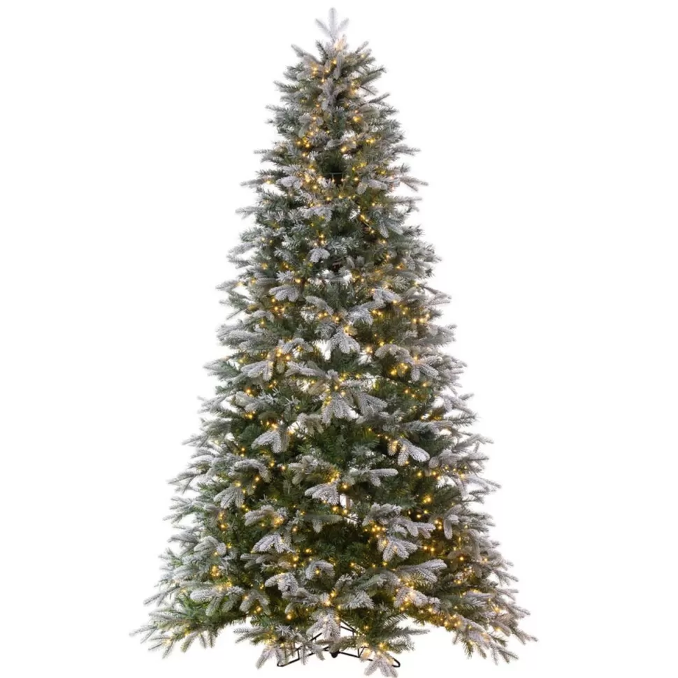 Cheap Vickerman 9' X 66" Frosted Douglas Fir Artificial Tree, Warm White Led Wide Angle Lights