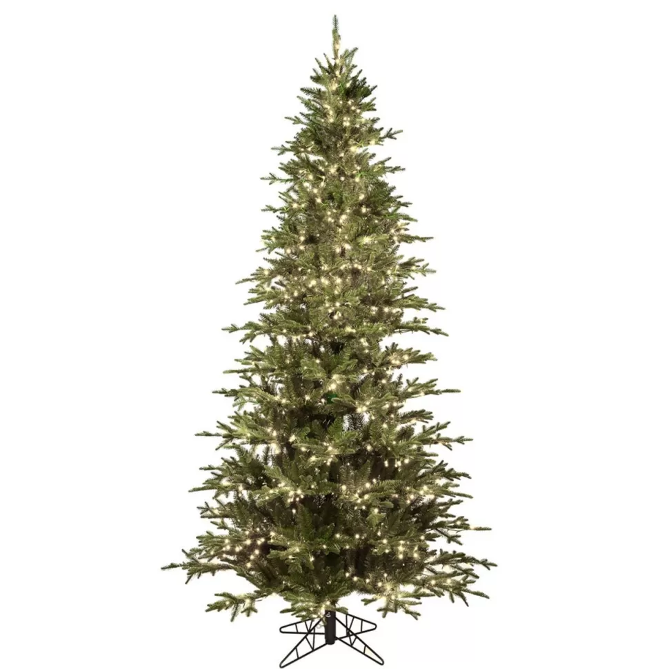 Discount Vickerman Kamas Fraiser Fir Artificial Color Changing Christmas Tree