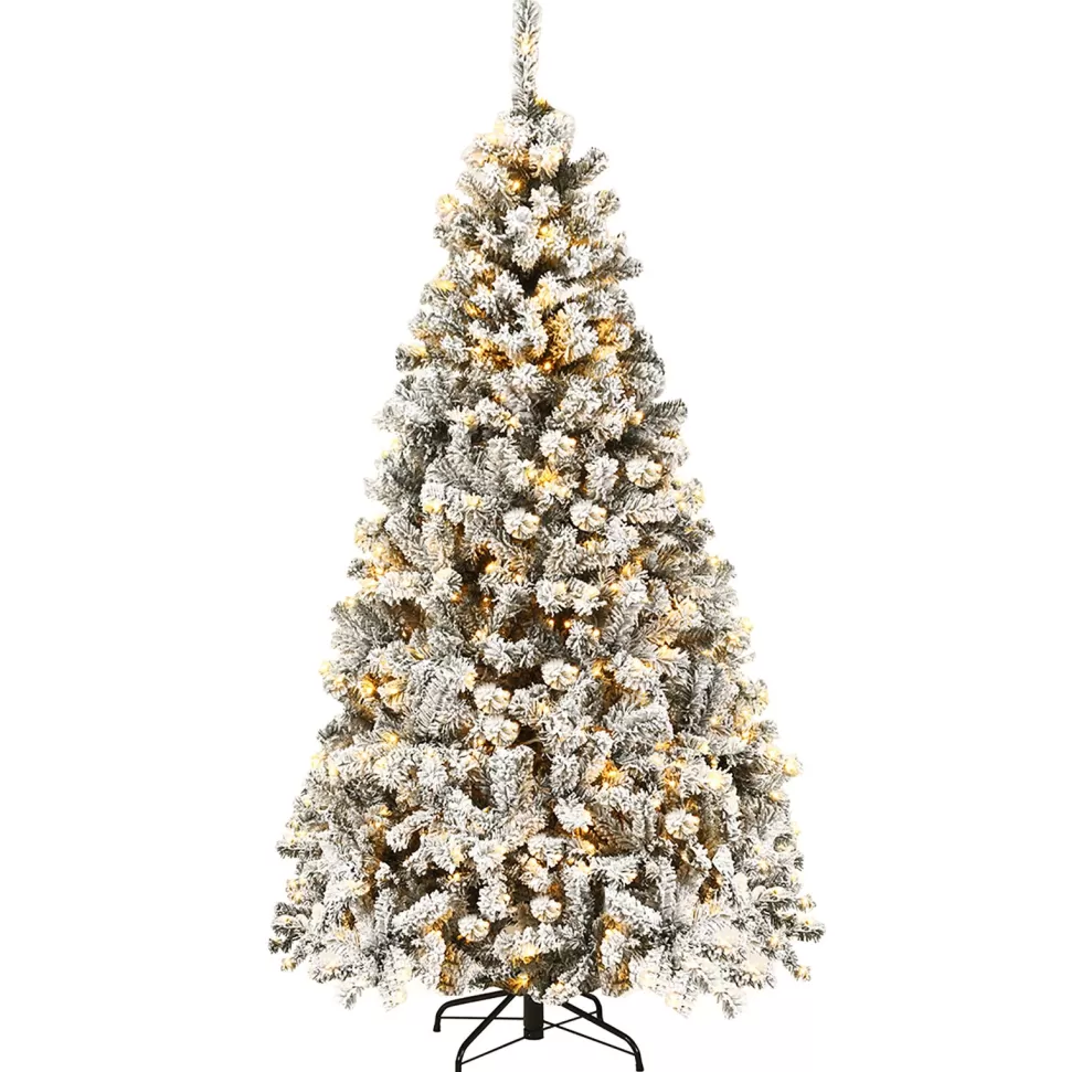 Clearance The Holiday Aisle White Pine Christmas Tree With 250 Led Lights